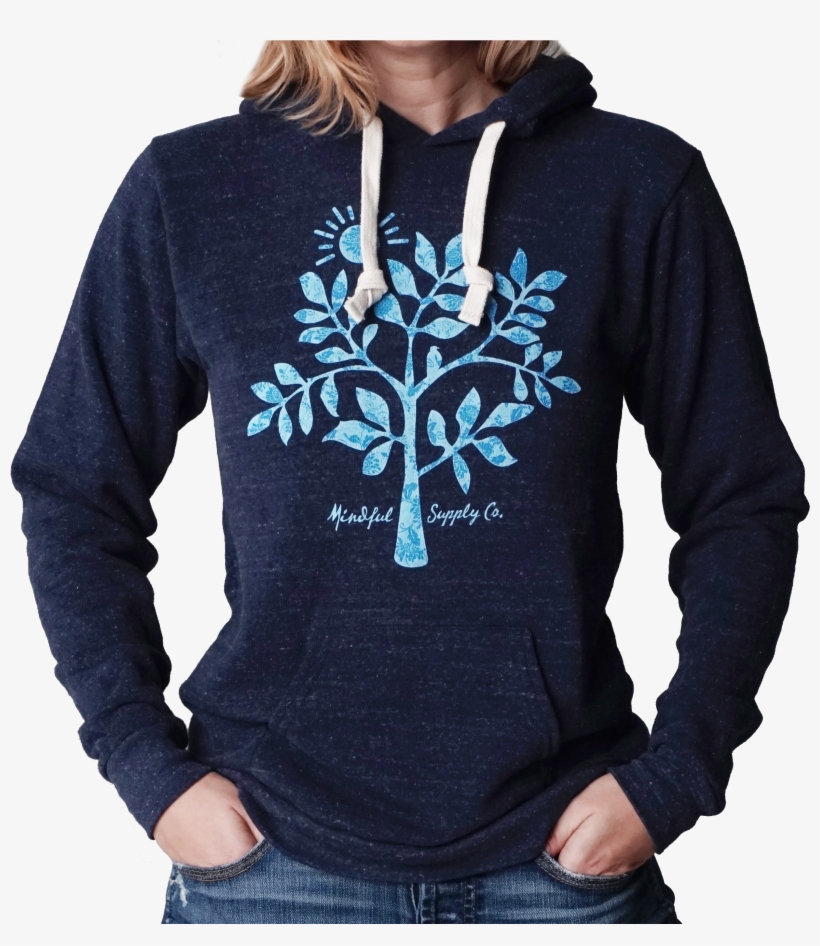 Folk Tree Hoodie Womens V=1510760783 - Lincoln Park Community Shelter, transparent png #4750226