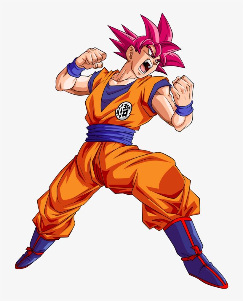 Dragon Ball Png Pluspng - Fateful Strike Super Saiyan God Goku, transparent png #4750865