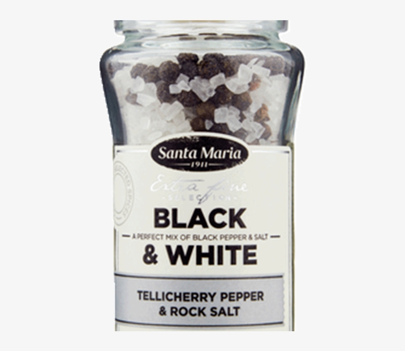 26789 Black And White - Santa Maria Black And White, transparent png #4751118