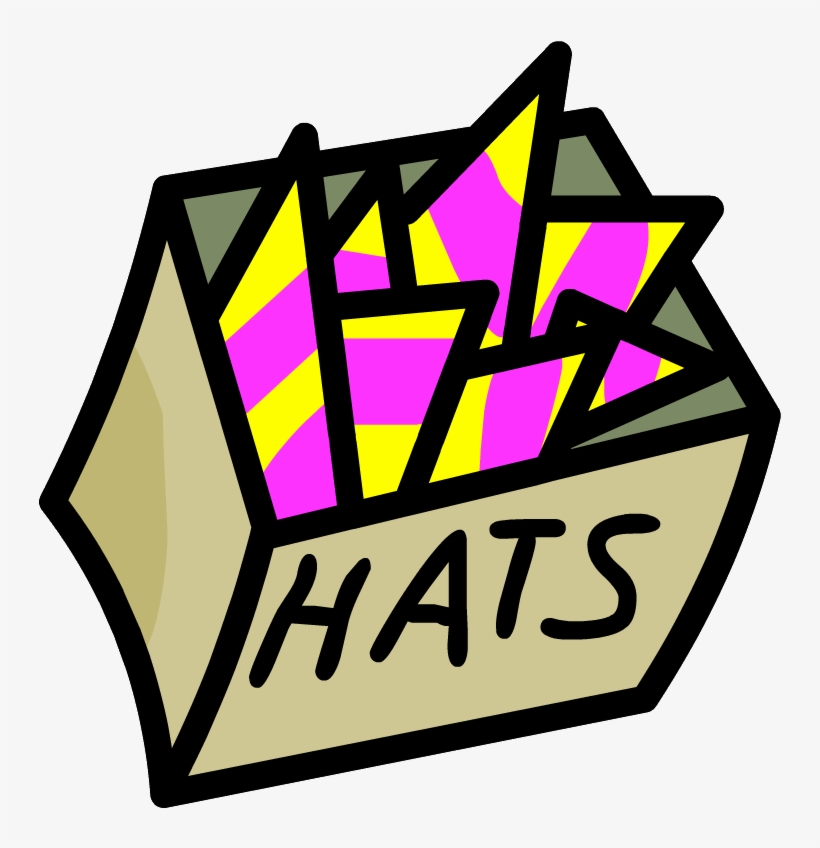 Beta Hat Box - Club Penguin Beta Hat Box, transparent png #4751794