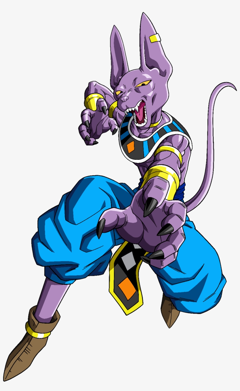 Beerus Full Power Level, transparent png #4752112