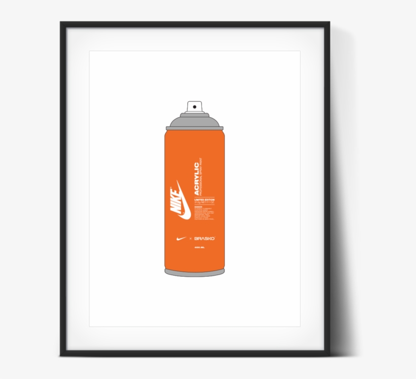 Nike Spray Paint Poster, transparent png #4753404
