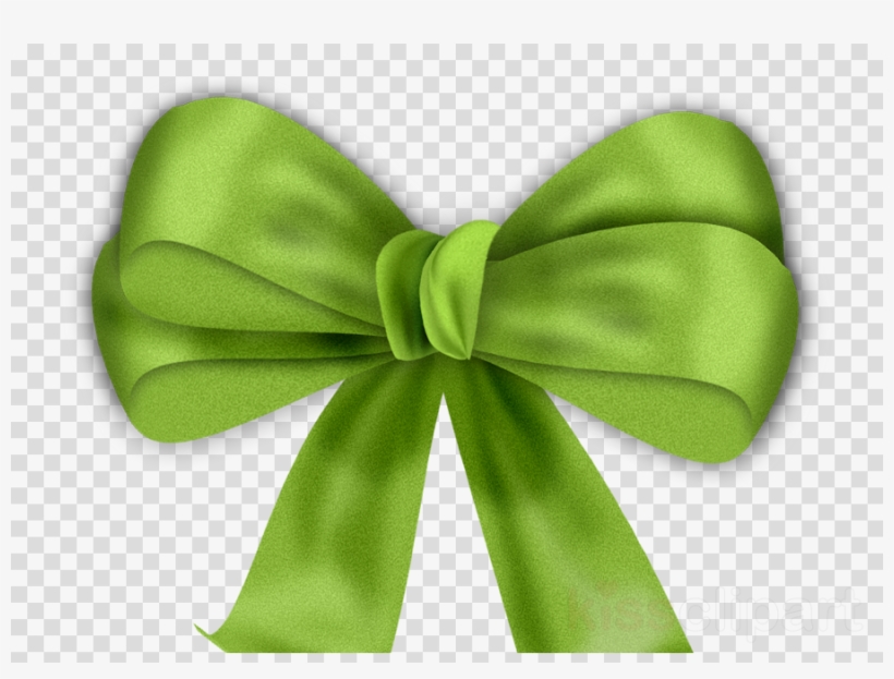Ribbon Drawing Clip Art - Laço Desenho Verde Png, transparent png #4754341