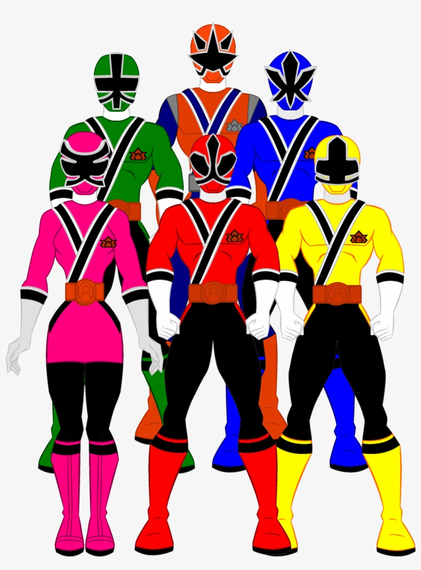 Imagem De Power Rangers - Power Rangers Samurai 2017, transparent png #4754935