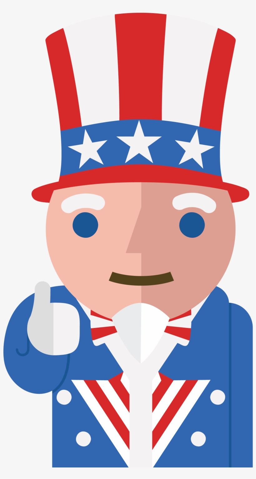 Unclesamthumbsup, transparent png #4755233