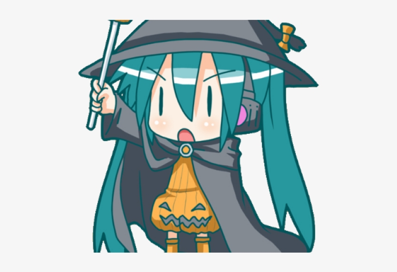 Hatsune Miku Clipart Halloween - Hatsune Miku Halloween Png, transparent png #4755952