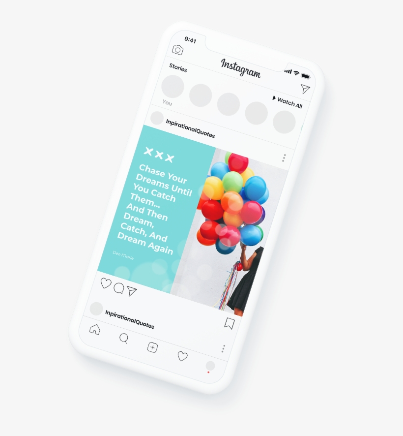 Colorful Inspirational Quotes Templates Pack - Portable Communications Device, transparent png #4756712