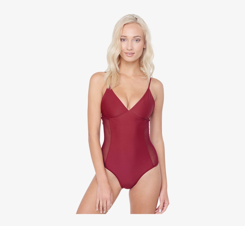 Nicole One Piece - Swimsuit, transparent png #4757594