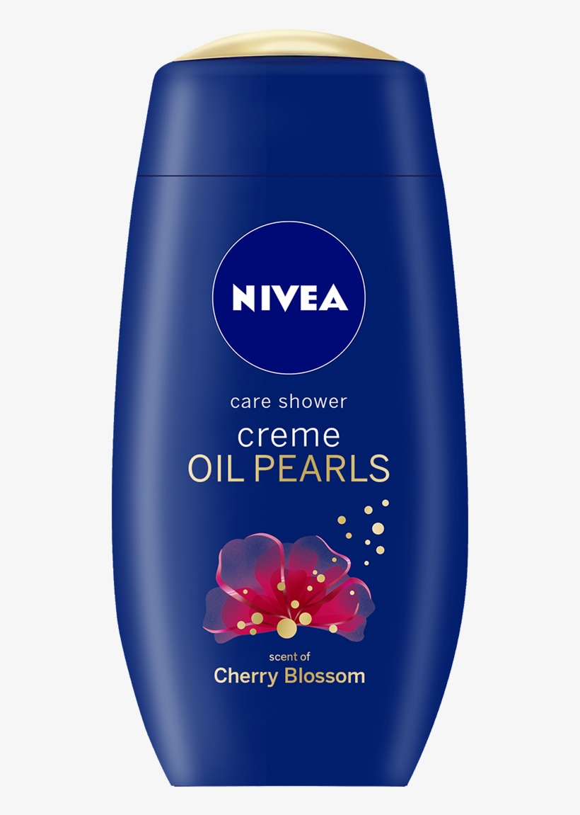 Indulging Creamy Shower Enriched With Argan Oil And - Shower Cream Nivea Oil Pearls, transparent png #4757698