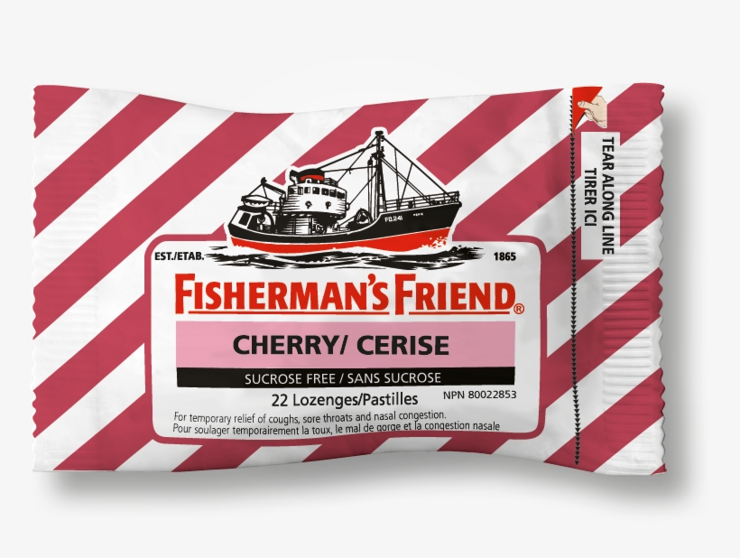 Cherry - Sugar Free - Fishermans Friends, transparent png #4757753