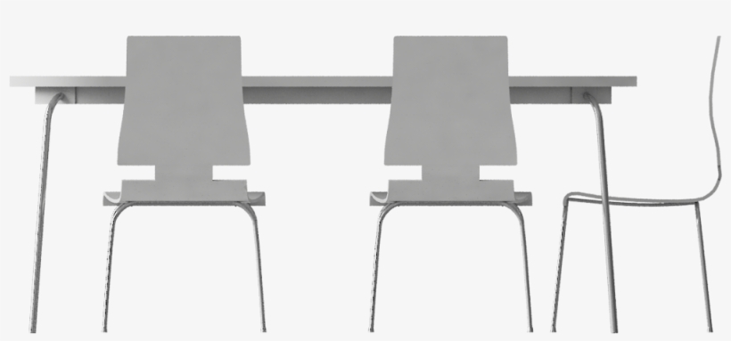 Grimle Table And 5 Chairs - Table And Chairs Front, transparent png #4757998