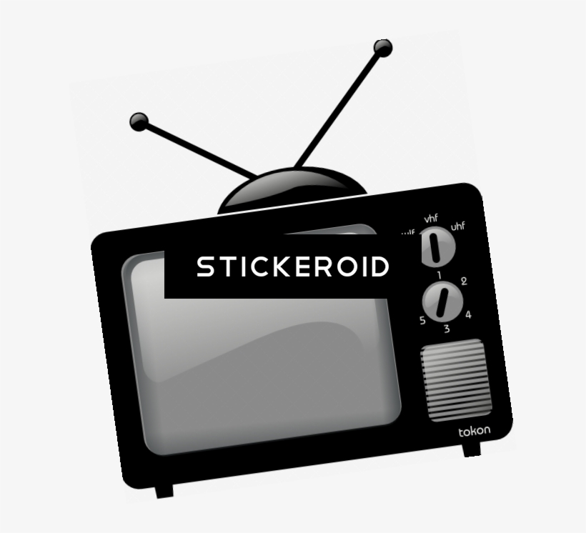 Old Tv - Television Clip Art, transparent png #4759919