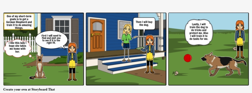 Getting A German Shepherd - Cartoon, transparent png #4760509