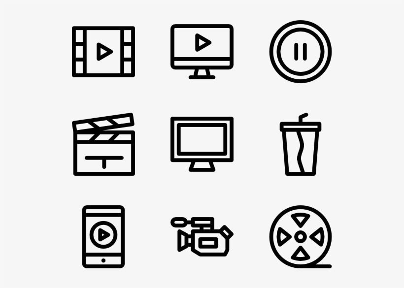 Cinemagic - Building Outline Icon Png, transparent png #4760586