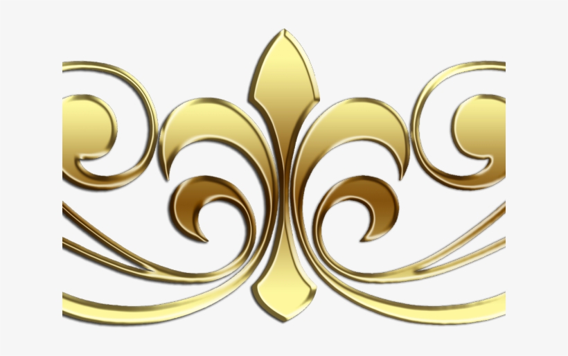 Decorative Line Gold Clipart Gold Png - Clip Art, transparent png #4760648