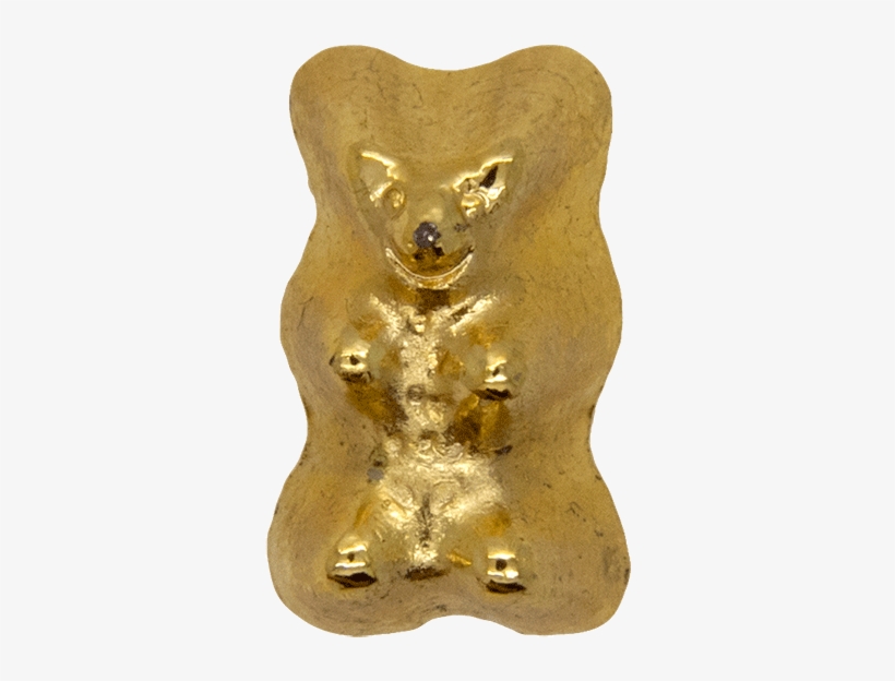 Gummy Bear Pin , Gold 3d - Gummy Bear, transparent png #4761255