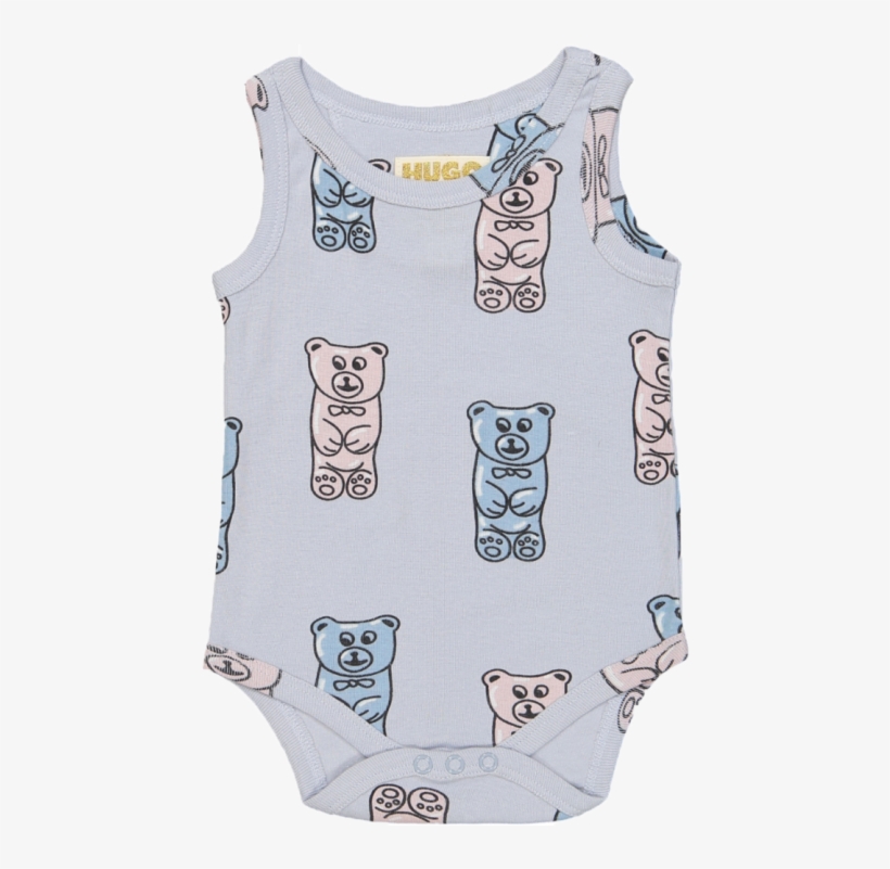 Hugo Loves Tiki Tank Onesie Gummy Bears Mamelucos De Bebe Sin Manga