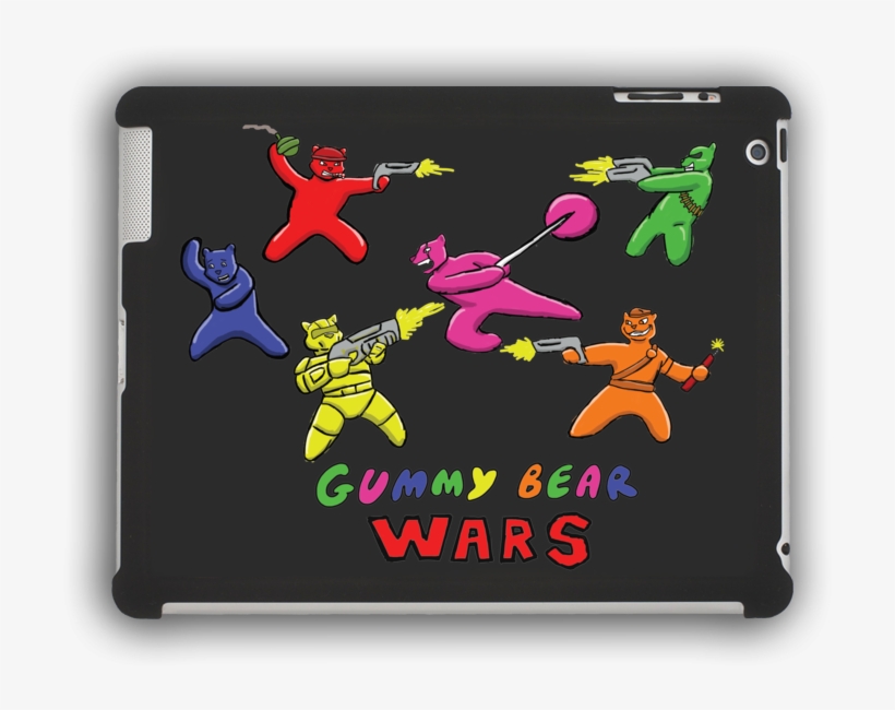 Gummy Bear Wars Ipad - Apple Ipad Family, transparent png #4761714