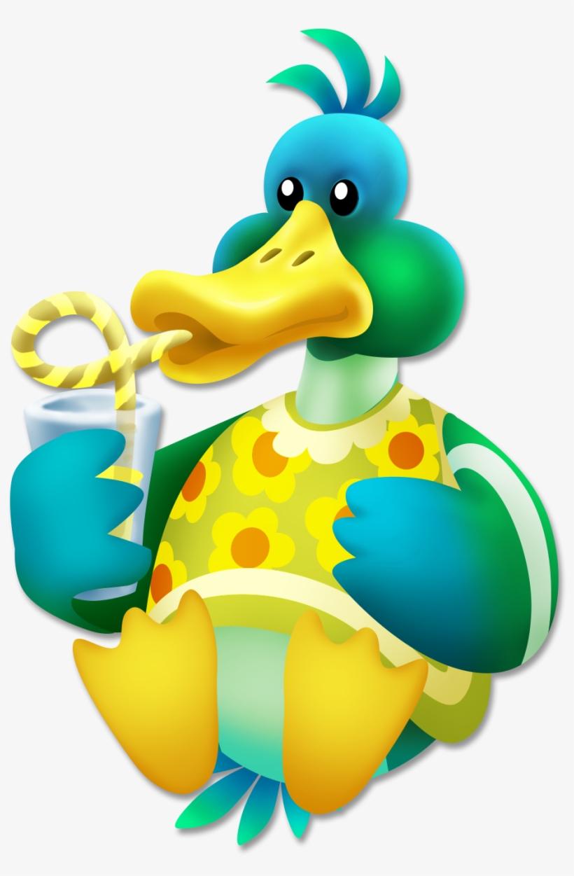 Duck Cocktail - Ente Png, transparent png #4761780