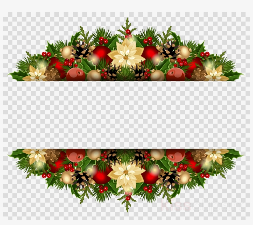 Christmas Borders Png Clipart Clip Art Christmas Christmas - Christmas Border Png, transparent png #4761842