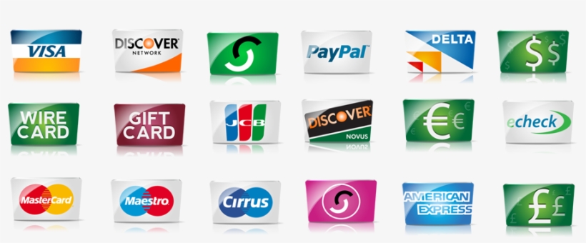 Credit Cards And Payment Icon Set - Discover Card, transparent png #4762074