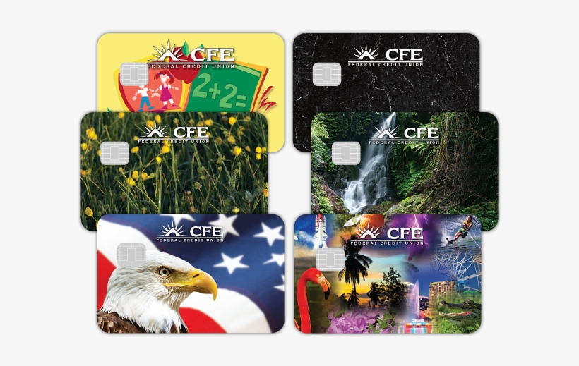 View Cards - Cfe Credit Union Debit Card, transparent png #4763014