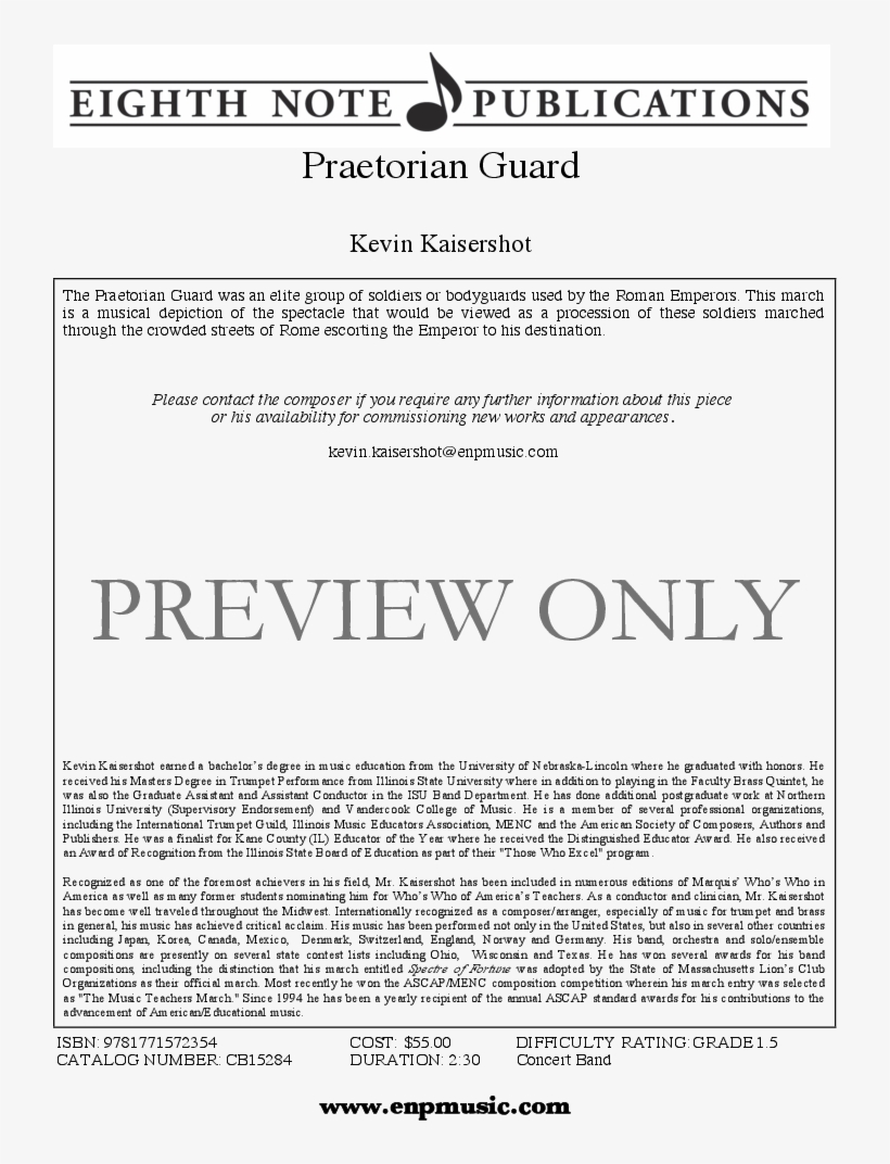 Praetorian Guard Thumbnail Praetorian Guard Thumbnail - Document, transparent png #4763117