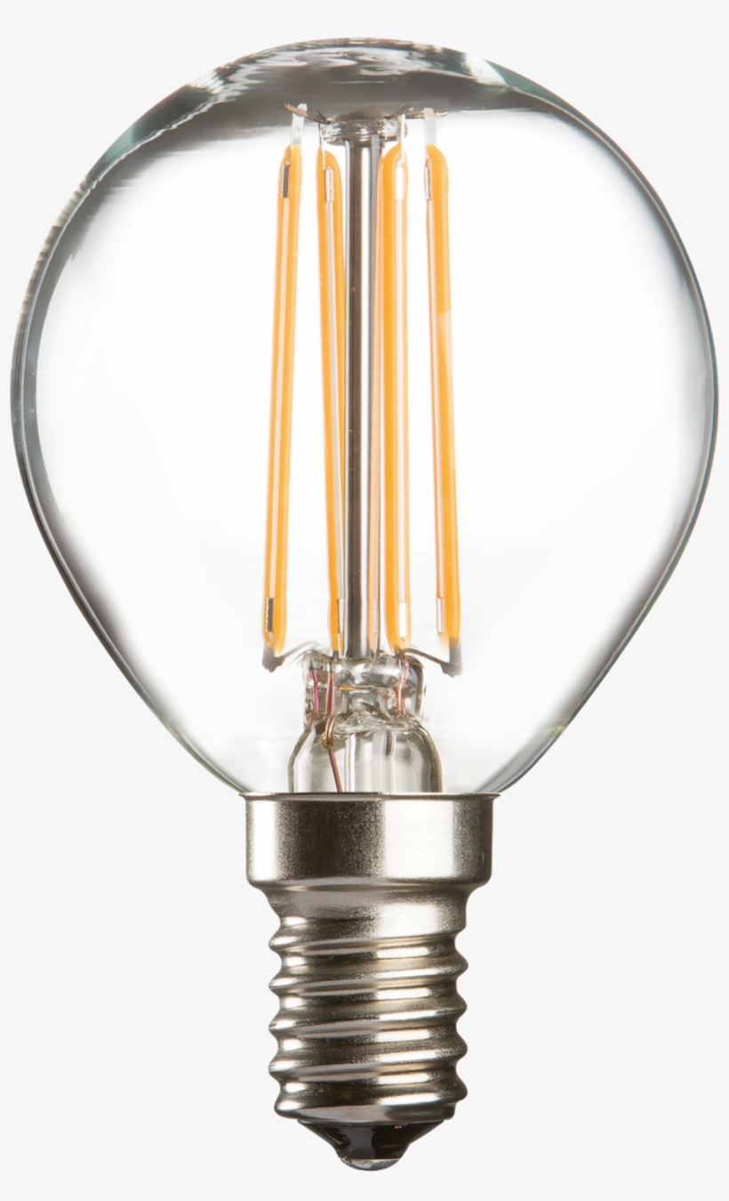Casell Filament Led Golf Ball 240v 4w E14 440lm 2800, transparent png #4763966