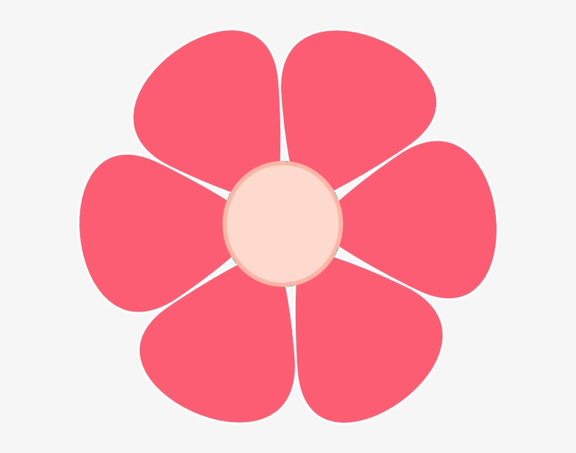 Pink Flower Vector Png, transparent png #4766217