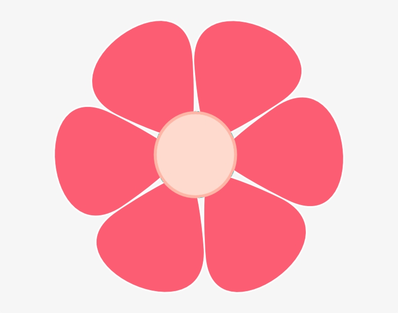 Pink Flower Vector Png - Free Transparent PNG Download - PNGkey