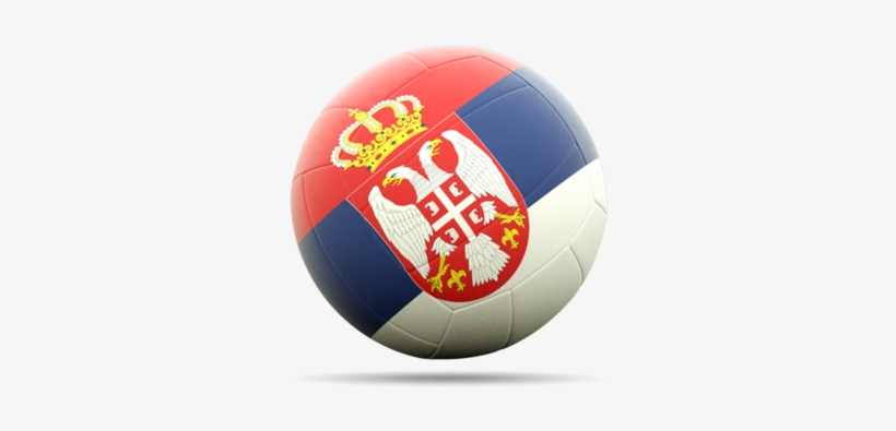 Download Flag Icon Of Serbia At Png Format - Serbia Soccer Ball Png, transparent png #4766630