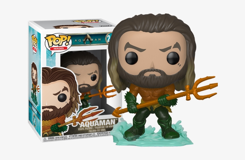 Arthur Curry - Aquaman - Aquaman Funko Pop, transparent png #4767620