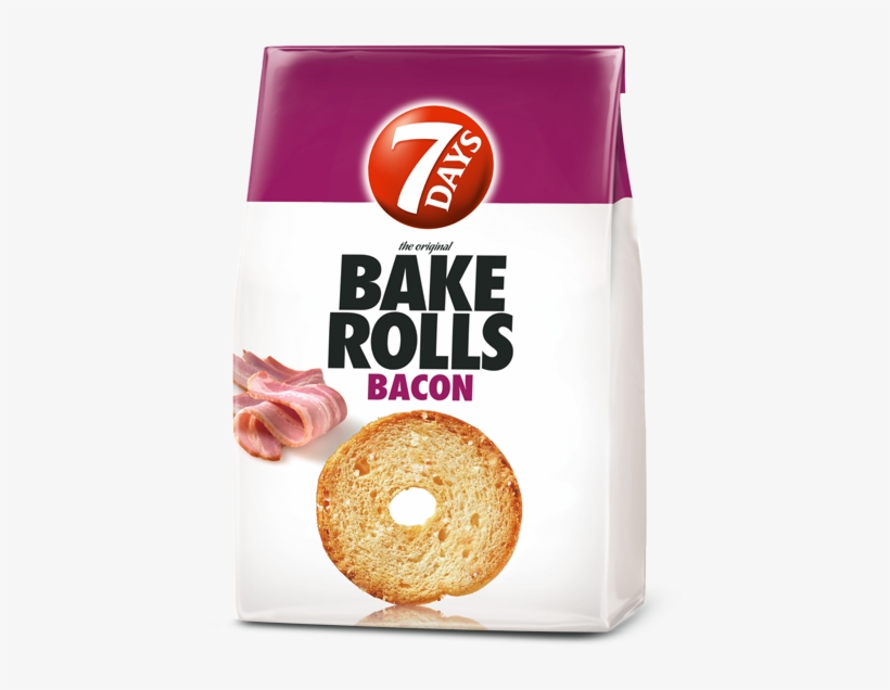 Bacon - 70g - 7 Days Bake Rolls, transparent png #4768542