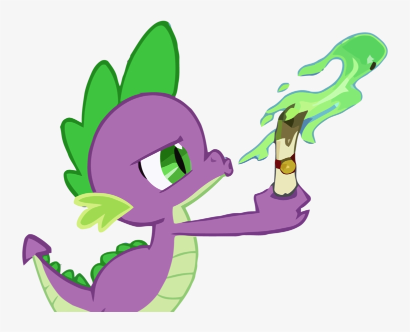 Catastrophe At The Corner By Veggie55 - My Little Pony Spike Fire, transparent png #4768826