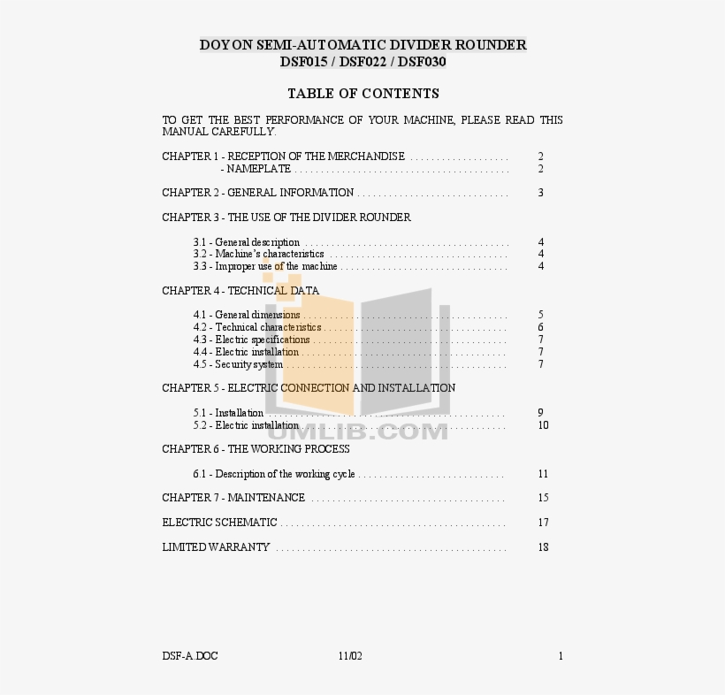 Doyon Other Dsf030 Divider Rounders Pdf Page Preview - Insurance, transparent png #4768830