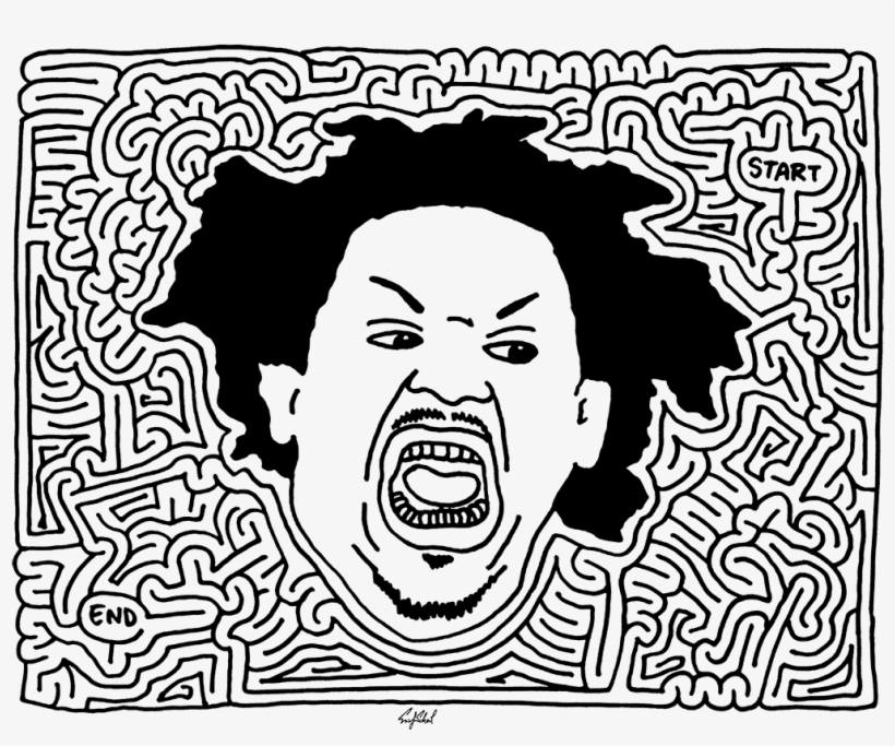 Mazes By Eric-eckert - Eric Andre Cartoon, transparent png #4768955