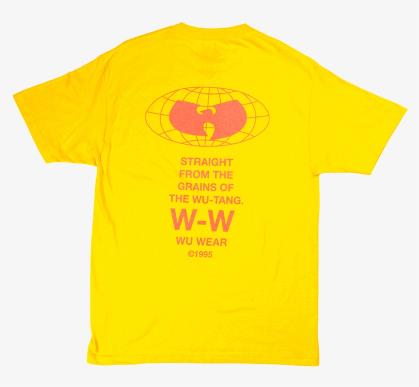 Grains Globe Logo Tee - Brockhampton Iridescence Yellow Shirt, transparent png #4769477