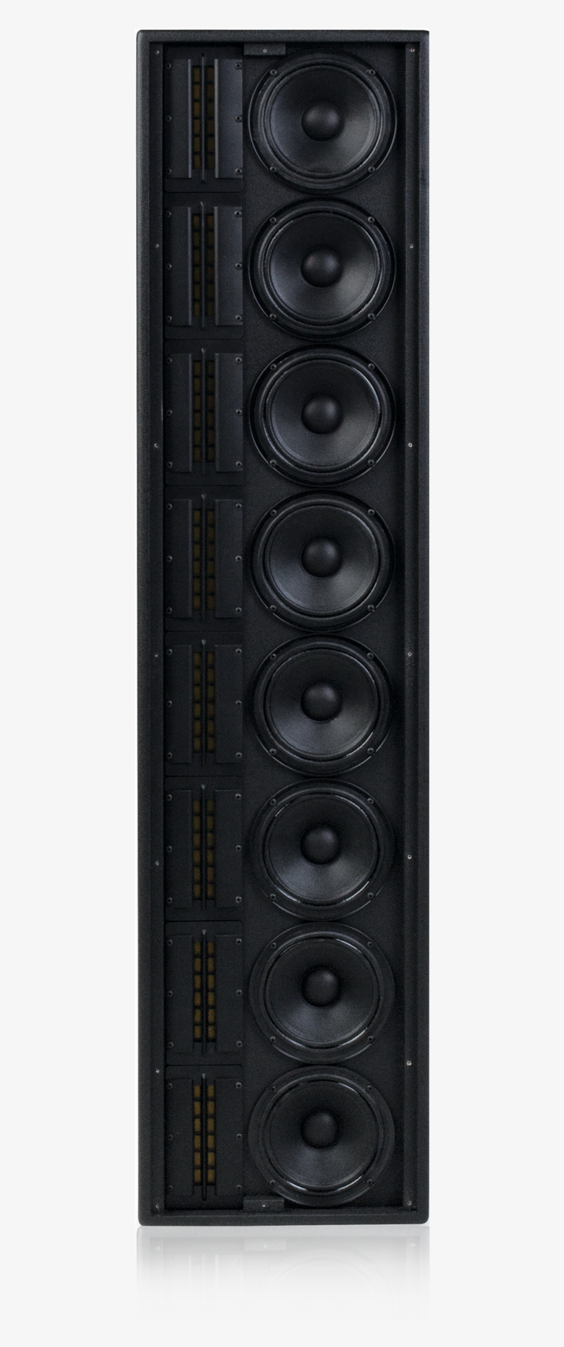 Full Range Powered Line Array Speaker System - Full Range Array Speaker, transparent png #4770521