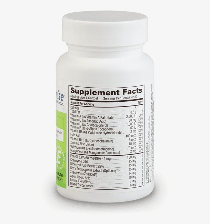 Eyepromise Vizual Edge - Eye Promise Vizual Edge - 30 Softgels, transparent png #4770740