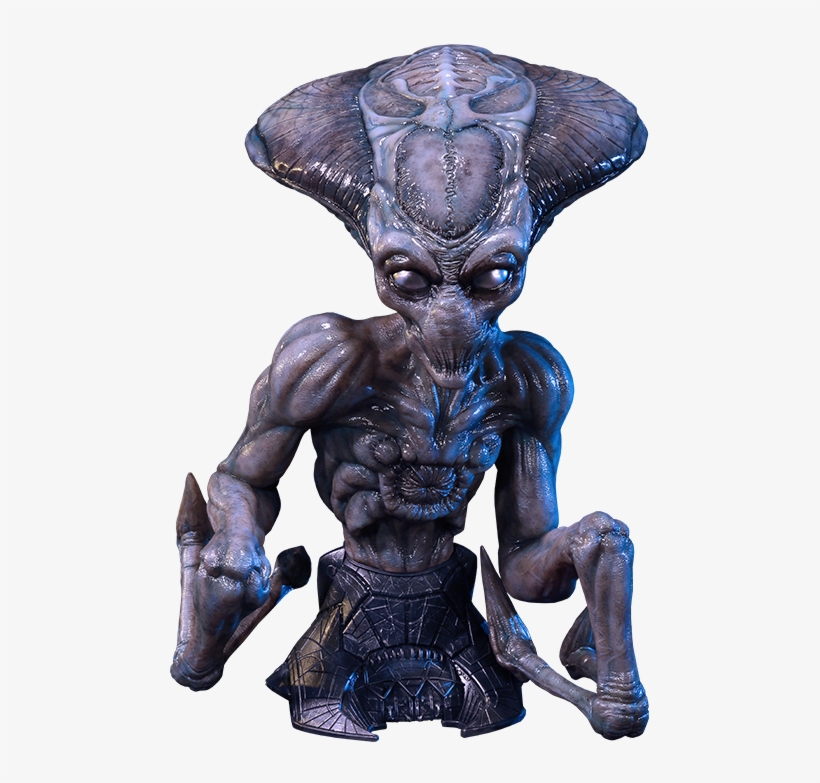 Alien Life-size Bust - Independence Day Alien Bust 1 1, transparent png #4770977