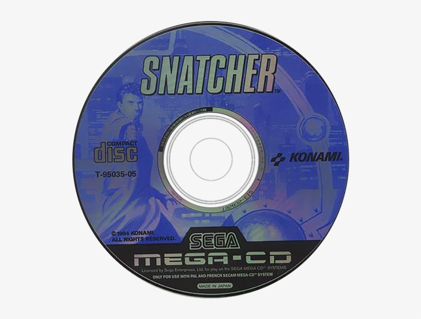 Sega Mega Cd Europe Disc Pack - Cd, transparent png #4770978
