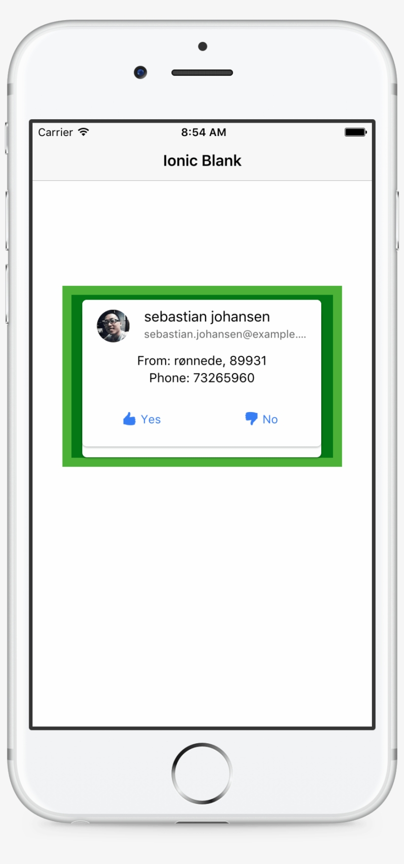 Ionic 2 Tinder Card - Tinder, transparent png #4771506
