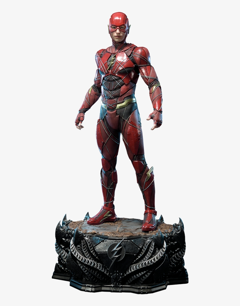 Justice - Justice League Flash Statue, transparent png #4771726