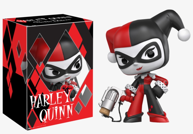 Batman - Harley Quinn Super Deluxe Vinyl, transparent png #4772067