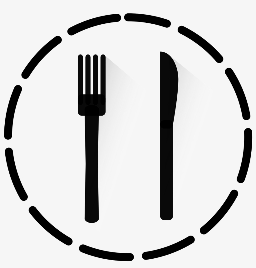 Cutlery Eat Fork Knife Icon Png Image - ไอคอน กิน Png, transparent png #4772600