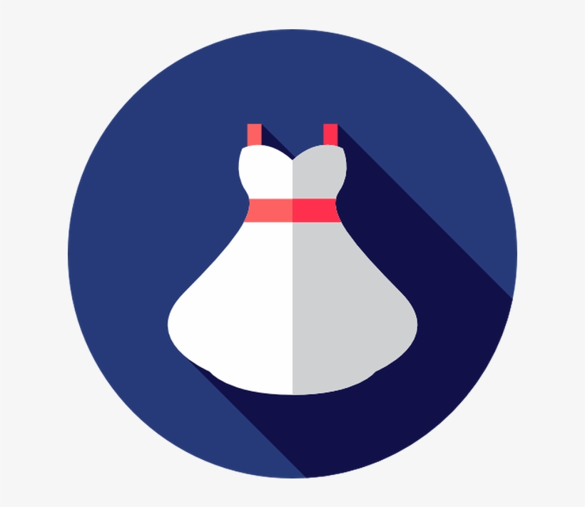 Wedding Dress Free Vector Icon Designed By Freepik - Duckpin Bowling, transparent png #4772840
