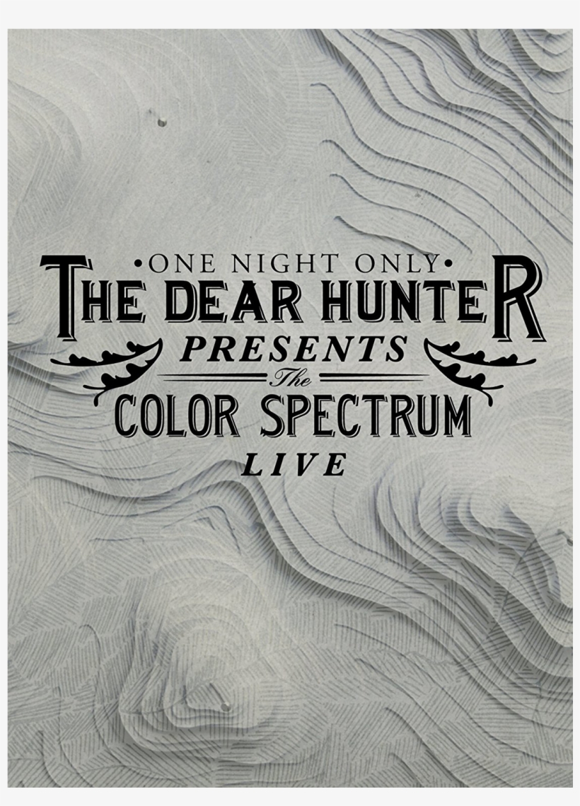 The Dear Hunter The Color Spectrum Live Dvd $18 - Dear Hunter Presents: The Color Spectrum Live, transparent png #4772967
