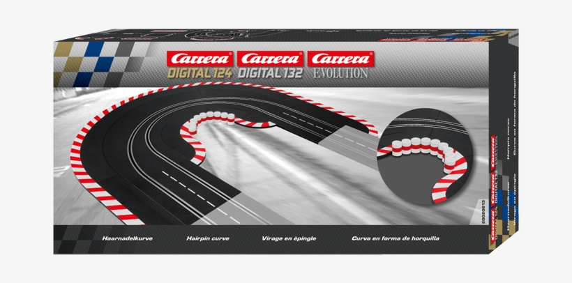 Carrera Digital 132 Hairpin Curve, transparent png #4774033