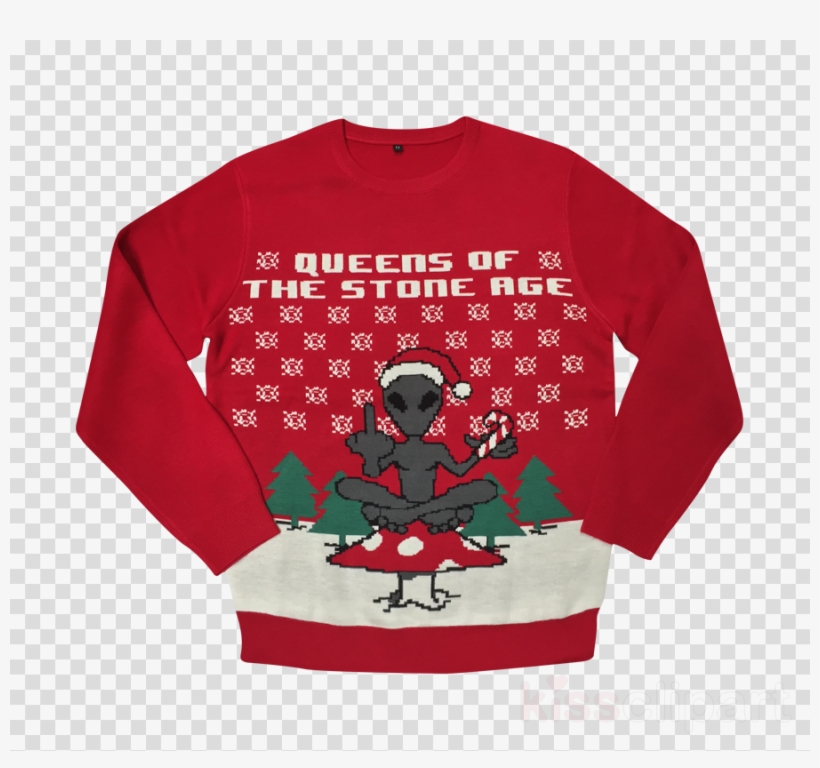 Download Queens Of The Stone Age Christmas Sweater - Christmas Sweater Queens Of The Stone Age, transparent png #4774037