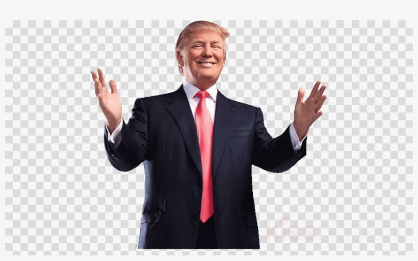 Donald Trump Png Clipart Presidency Of Donald Trump - Donald Trump With His Hands Up, transparent png #4774919